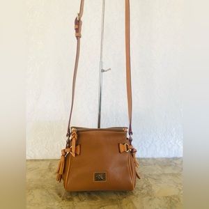 Dooney and Bourke small whiskey color shoulder bag/crossbody
